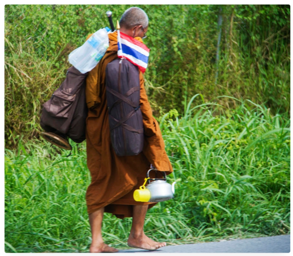 THE ROAD and a Monk