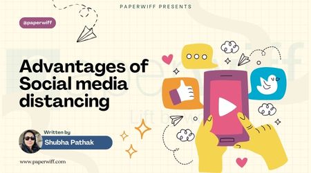 Advantages of Social media distancing