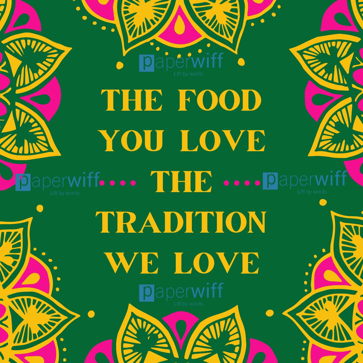 Food and culture
