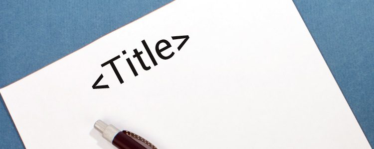 Title Selection in the Creation Process – Challenges and Remedies